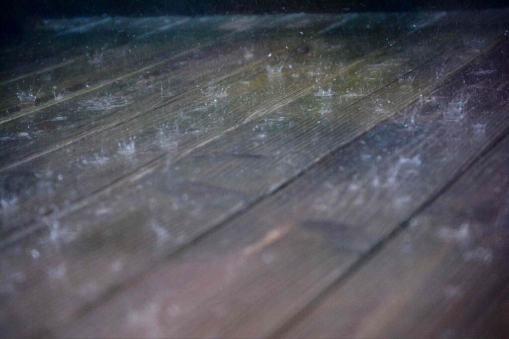How To Fix Rain-Damaged Deck Stain